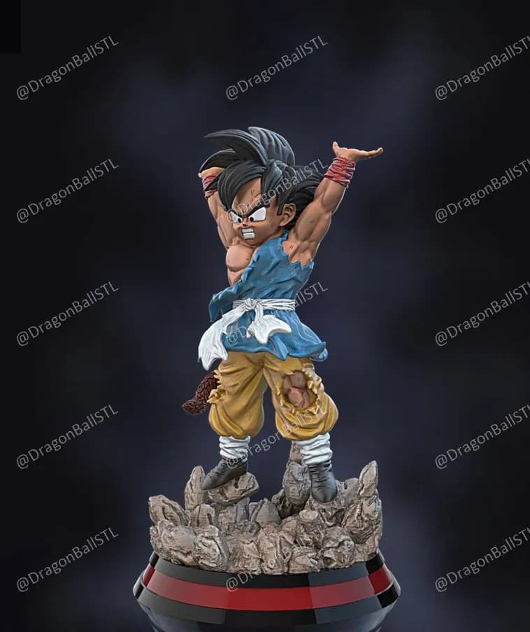 STL - Goku GT en posesión de poder
