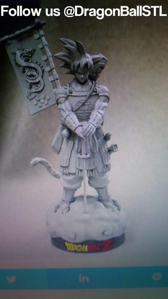 STL - Goku Samurai Warrior
