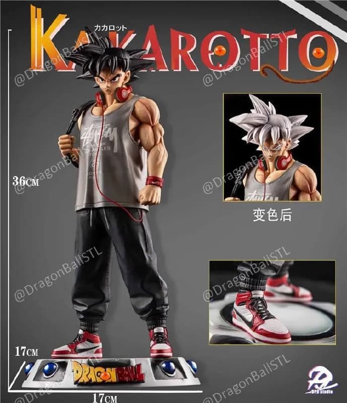 STL - Goku Kakarot Estilo Urbano