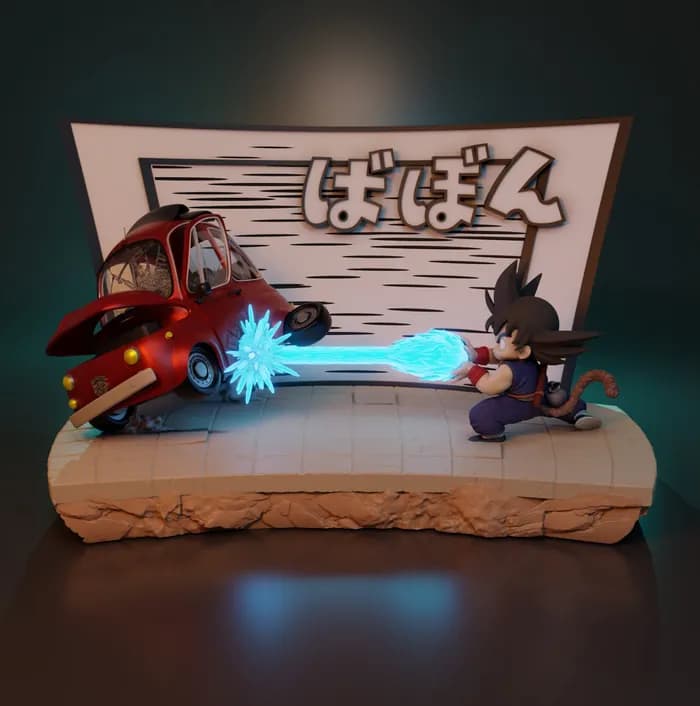 STL - goku kame madhouse