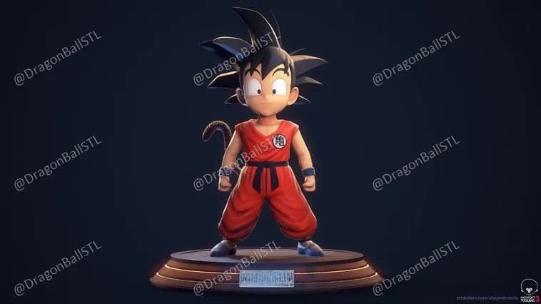 STL - Goku Niño 2