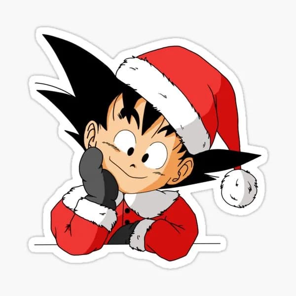 STL - Goku niño navideño