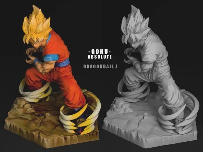 STL - goku ss absolute 01 stl