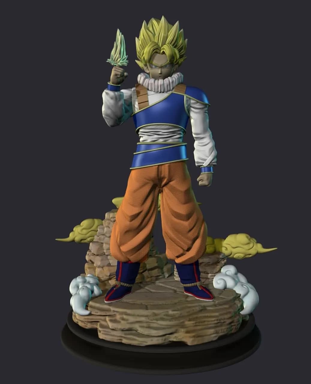 STL - Goku SSJ Poseidon