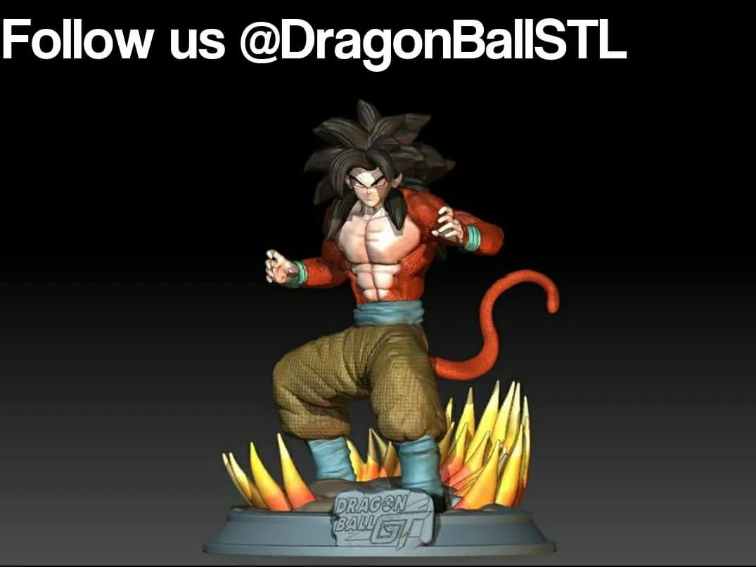STL - Goku SSJ4 2