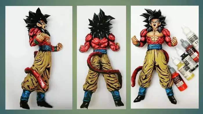 STL - Goku Super Saiyajin 4