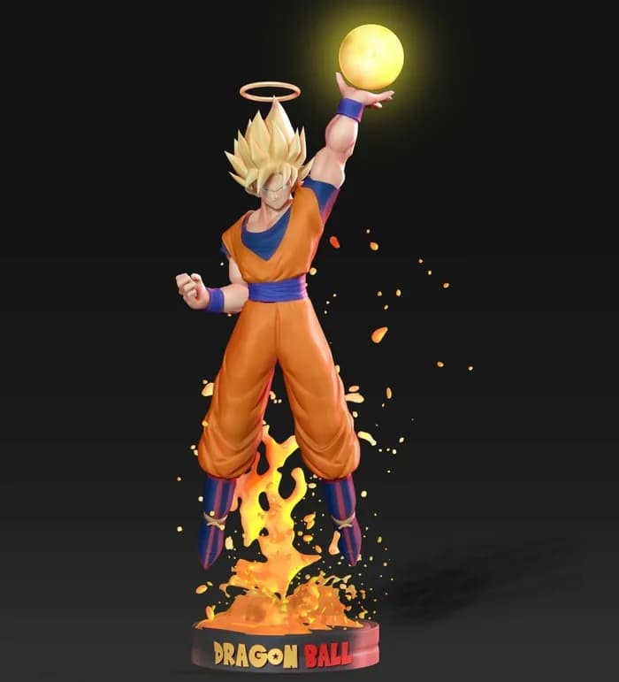 STL - goku super saiyan