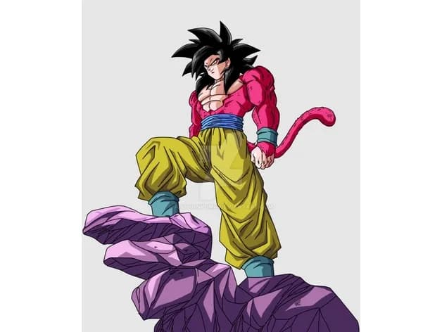 STL - Goku Super Saiyan 4