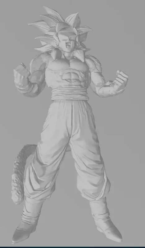 STL - Goku Super Saiyan 4
