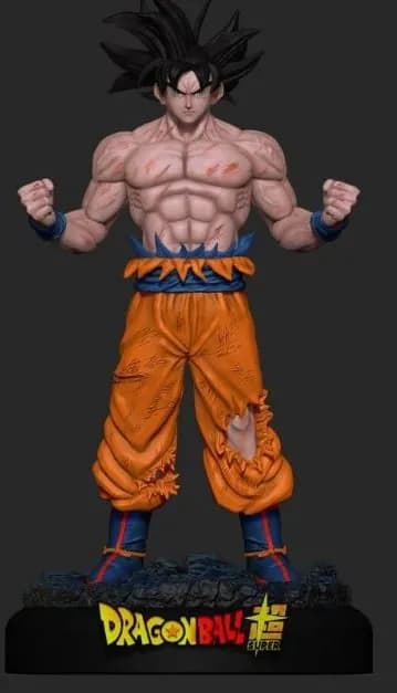 STL - Goku Super Saiyan 5 render 2