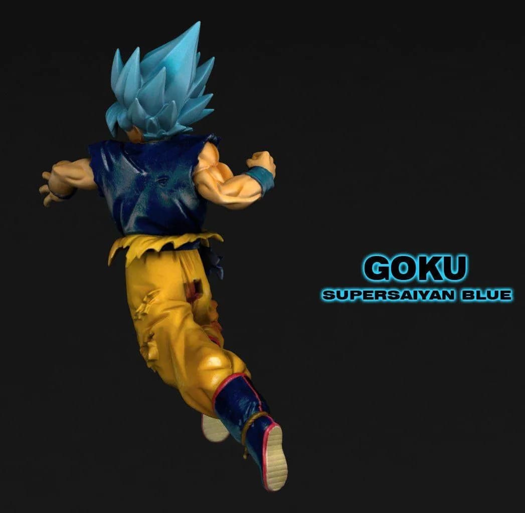 STL - Goku Super Saiyan Blue 2 render 4