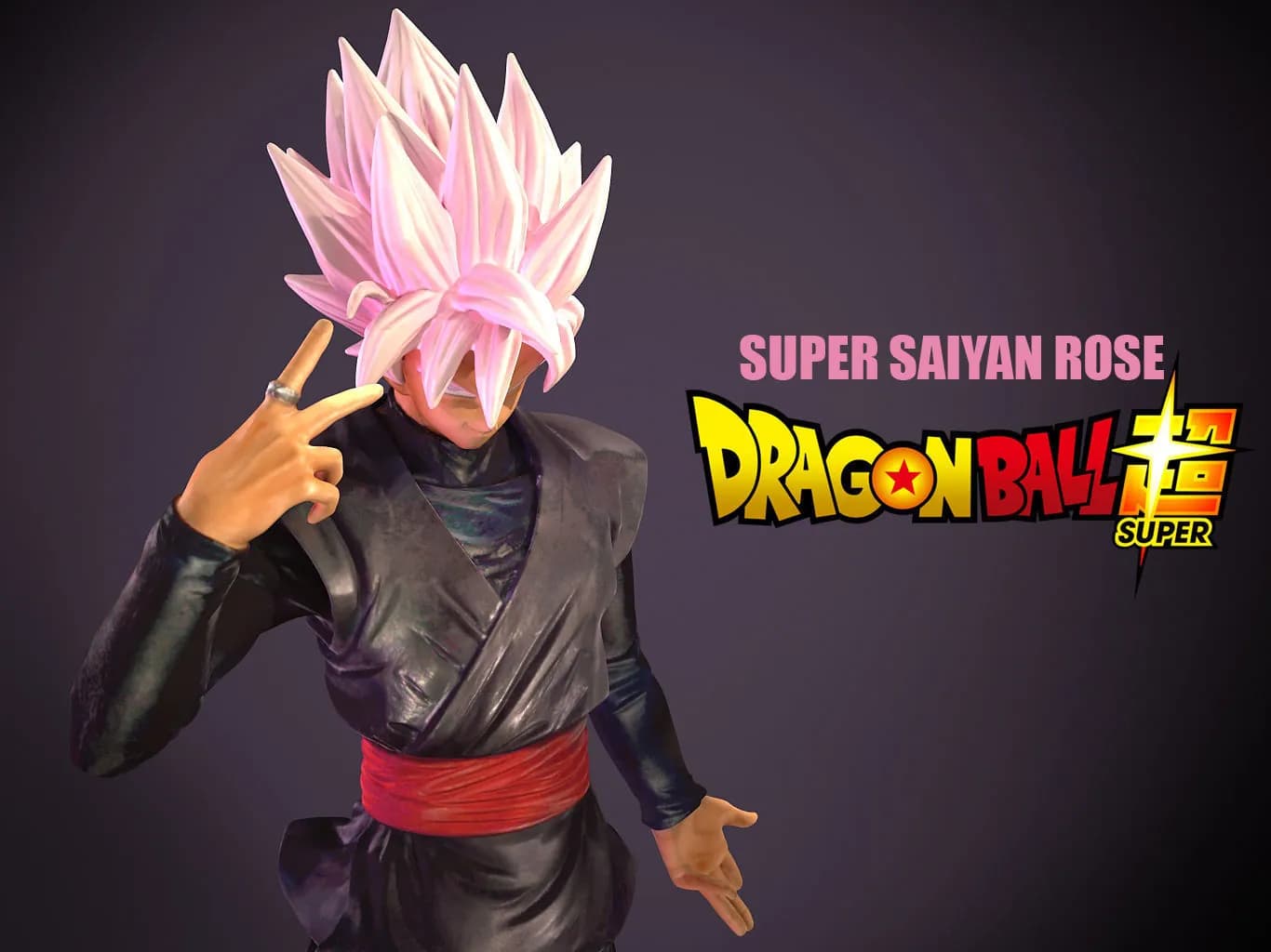 STL - Goku Super Saiyan Rose 2