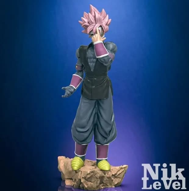 STL - Goku Super Saiyan Rose Black