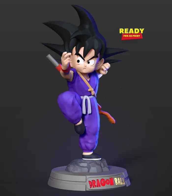 STL - goku teen (2)
