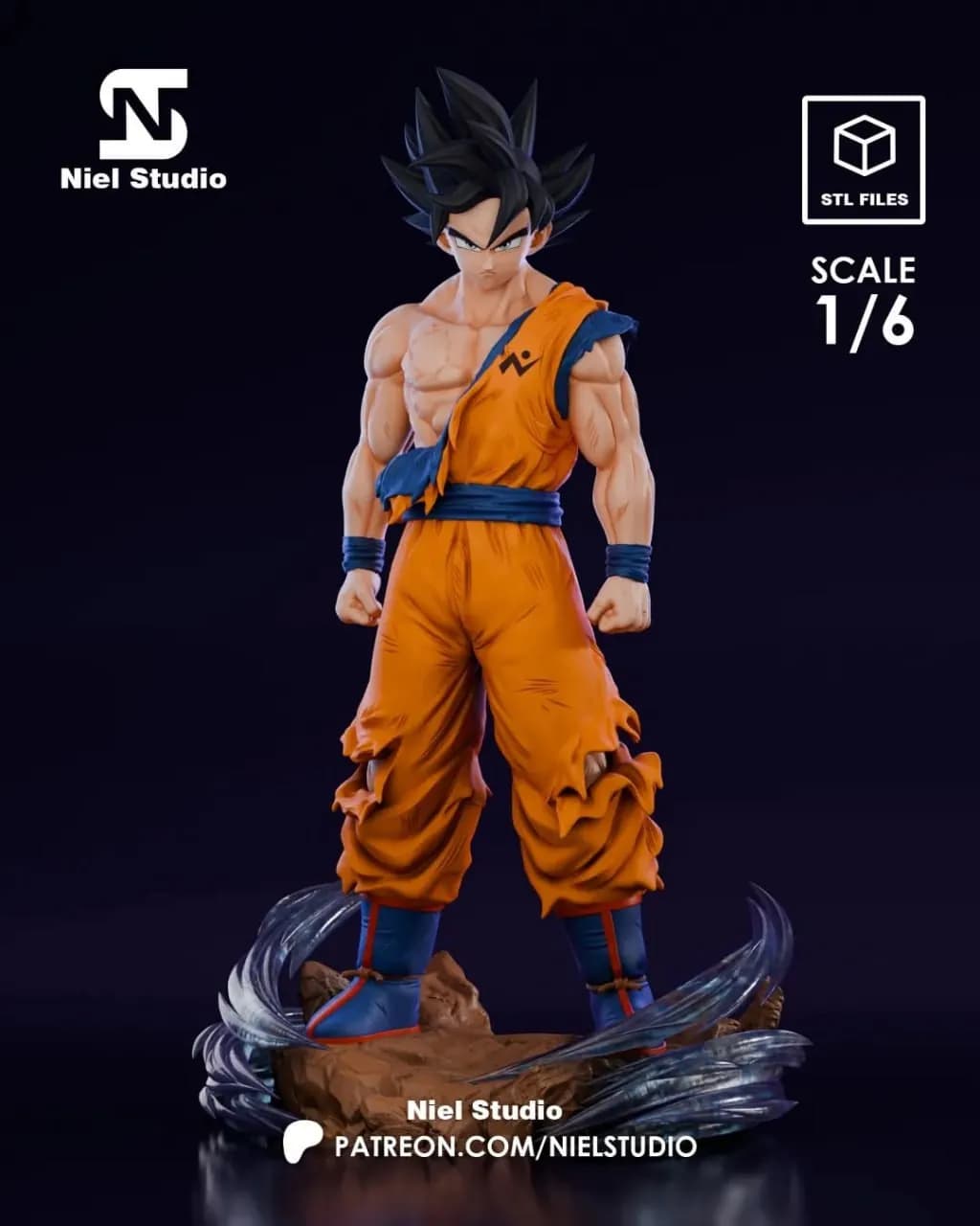 STL - Goku Ultra Instinto 10