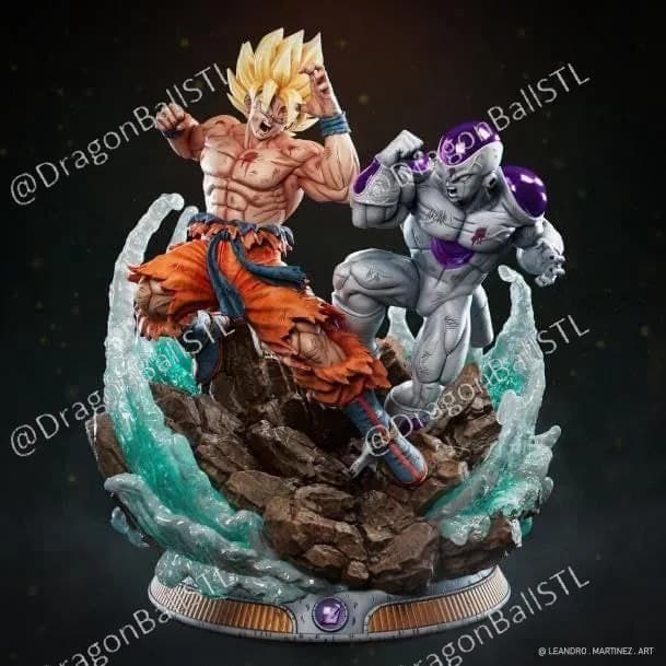 STL - Goku vs Freezer