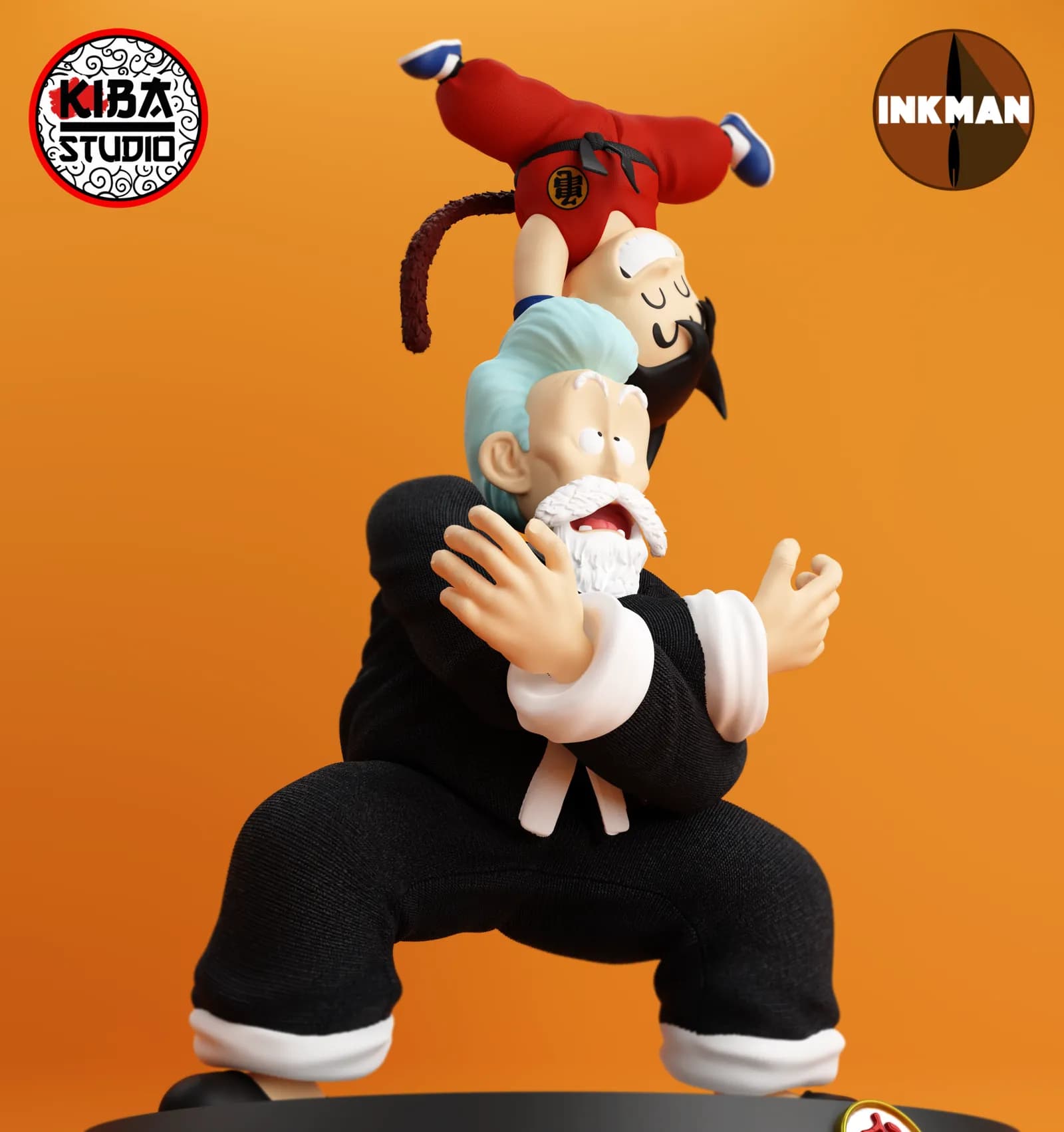 STL - Goku vs Muten Roshi render 4