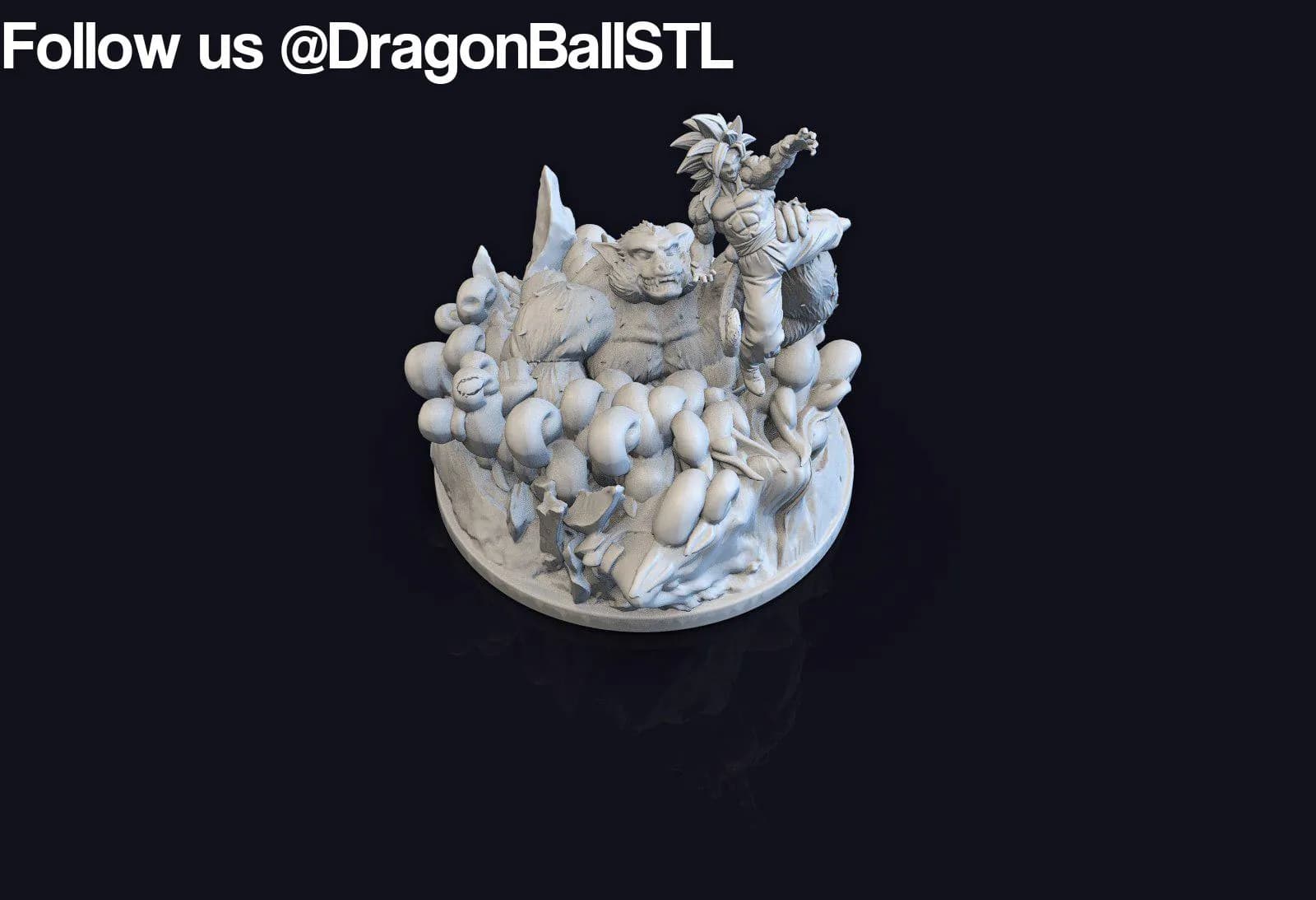 STL - Goku vs. Oozaru