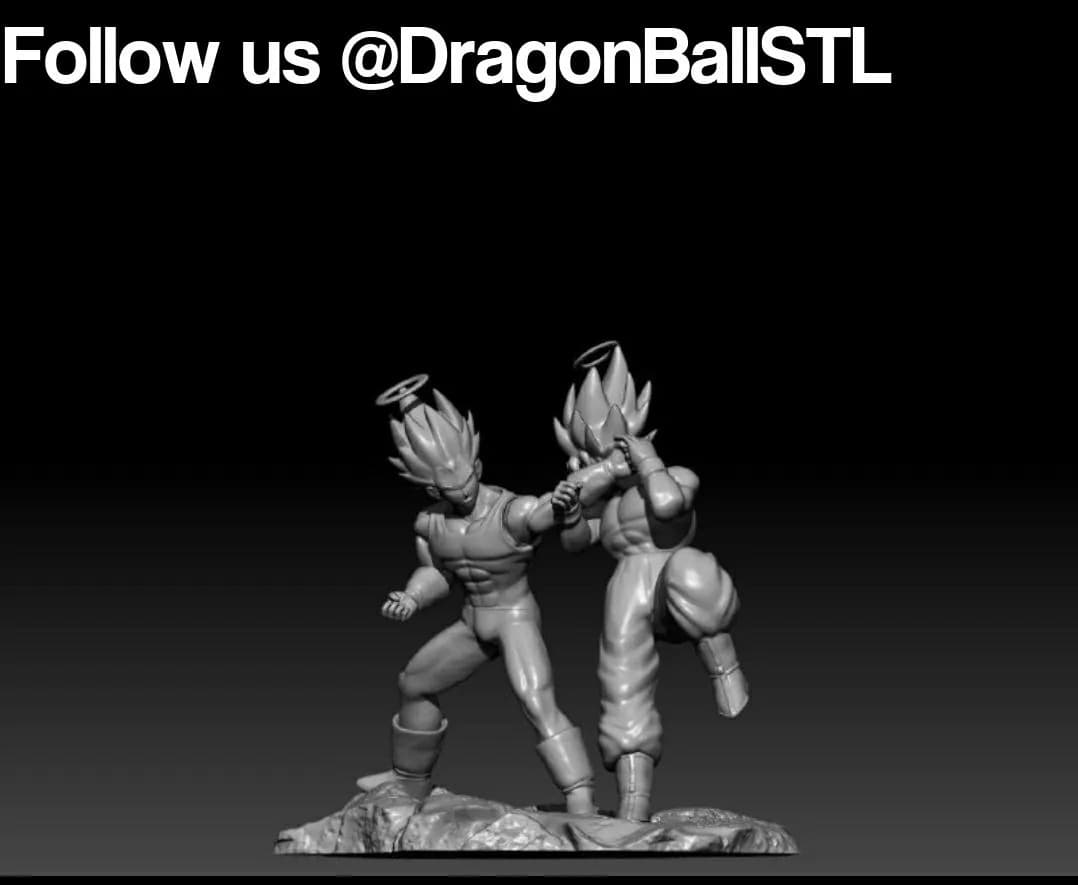 STL - Goku vs Vegeta 2