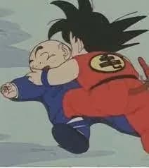 STL - Goku y Krilin Practicando render 2