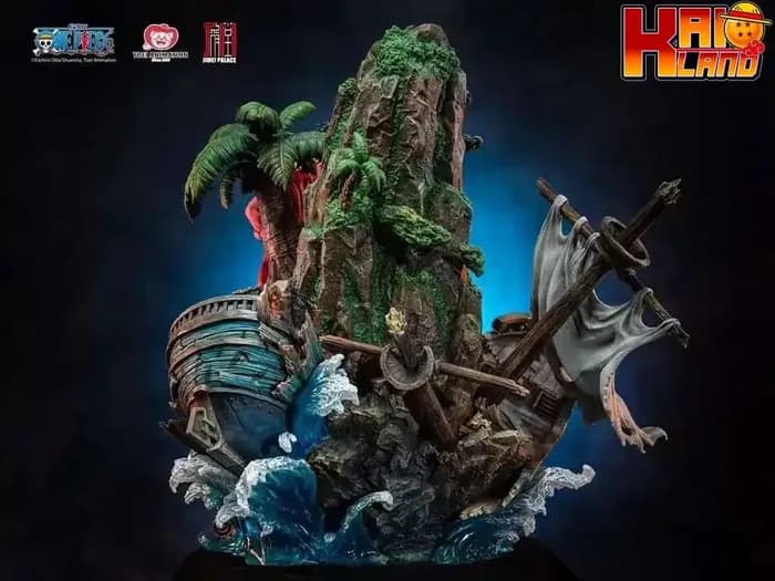 STL - gol d roger diorama render 3