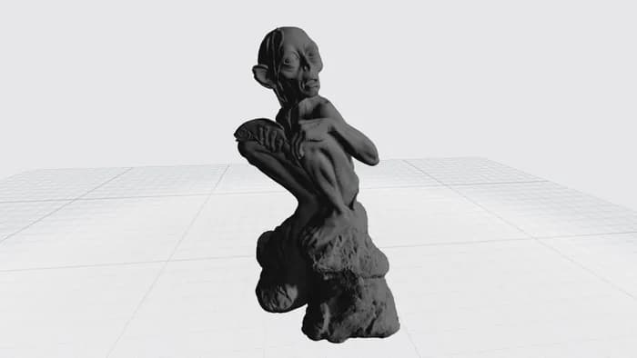 STL - Gollum, El Señor de los Anillos