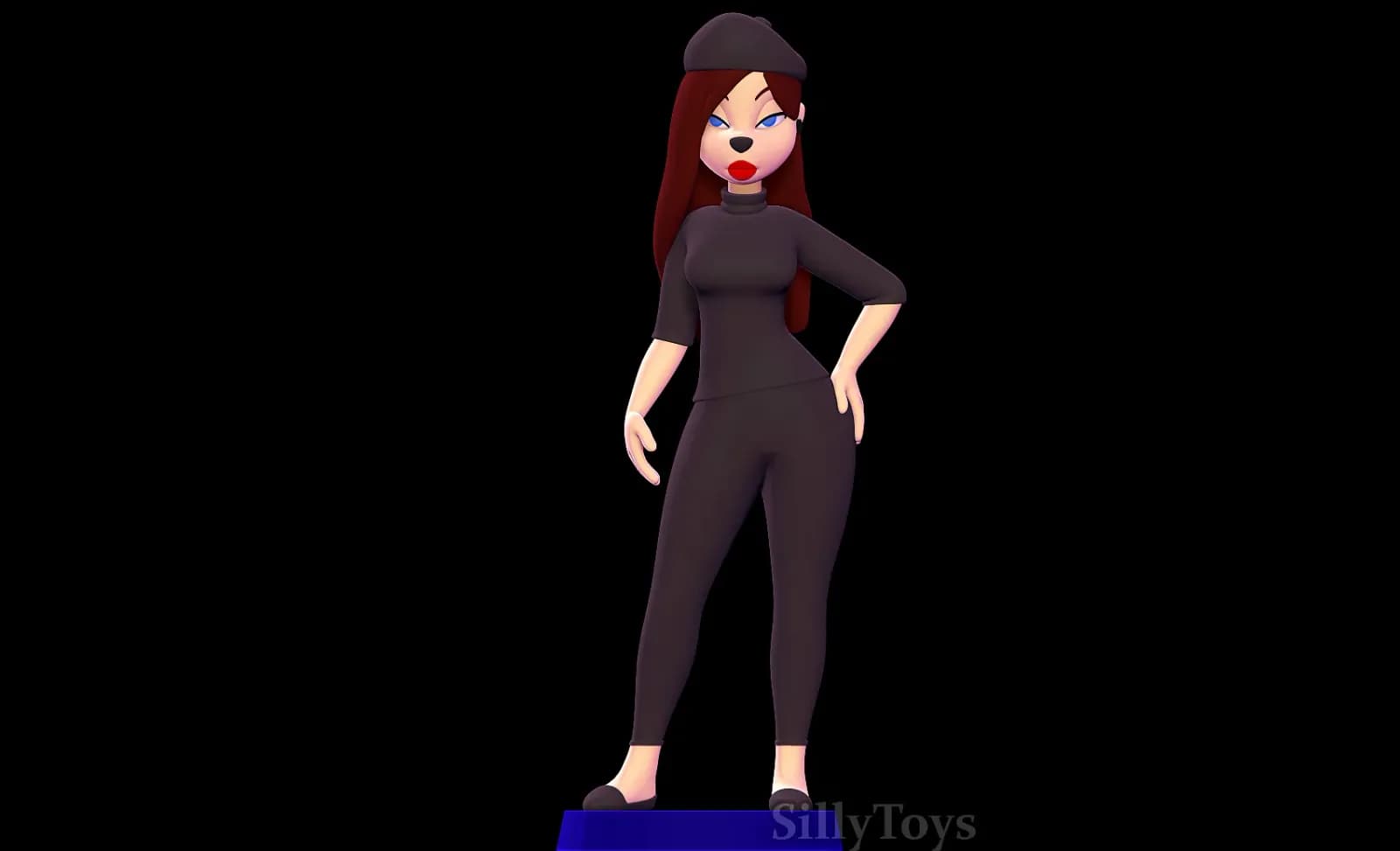 STL - Goofy Girl La Película de Goofy render 3