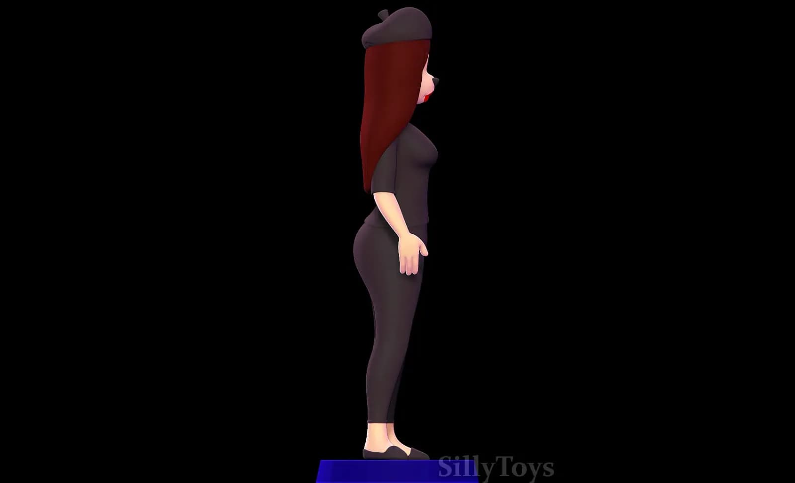 STL - Goofy Girl La Película de Goofy render 4