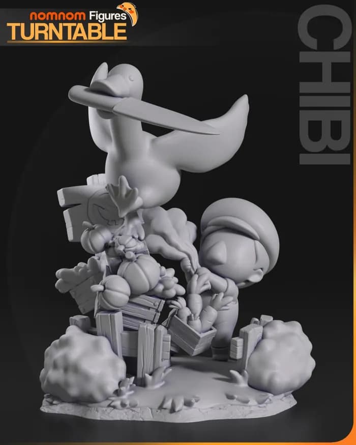 STL - goose render 2