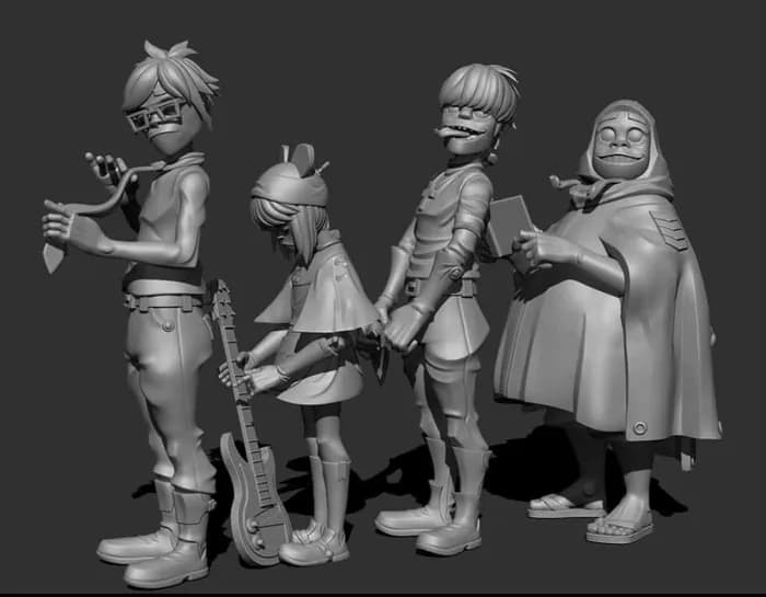 STL - gorillaz2