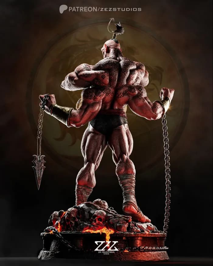 STL - goro render 3