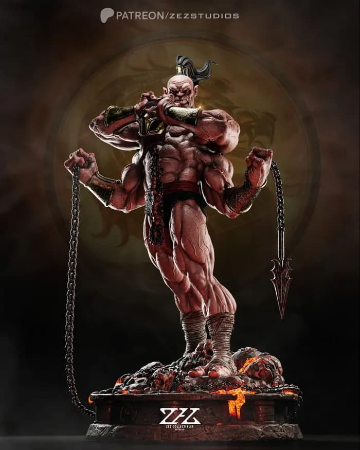 STL - goro render 5