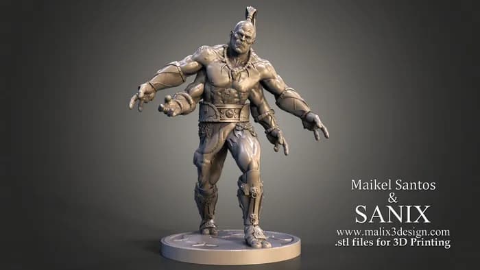 STL - Goro de Mortal Kombat 2