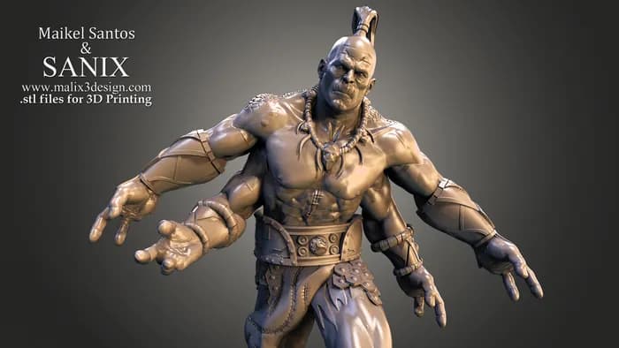 STL - Goro de Mortal Kombat 2