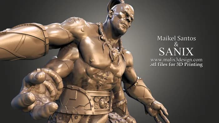 STL - Goro de Mortal Kombat 2