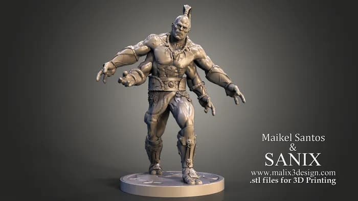 STL - Goro de Mortal Kombat 2