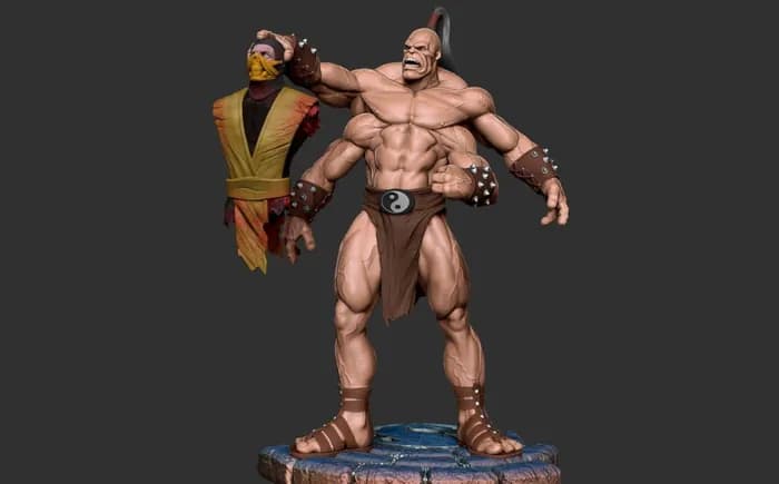 STL - goro e scorpion