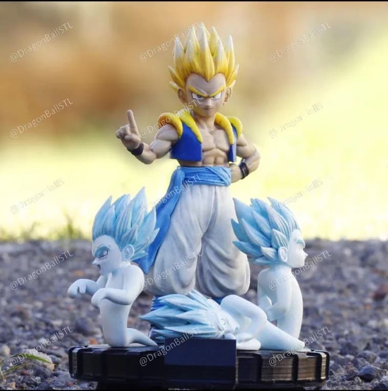 STL - Gotenks y fantasmas de Gotenks