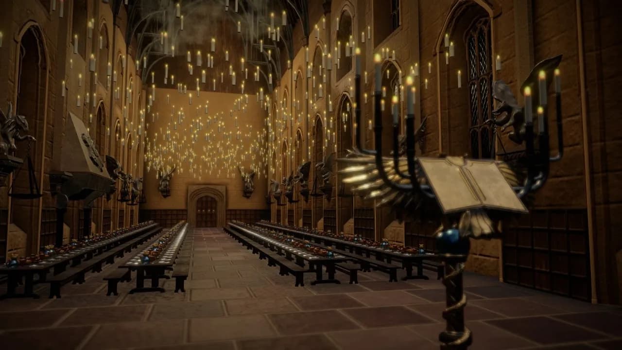 STL - Gran Comedor de Hogwarts animado