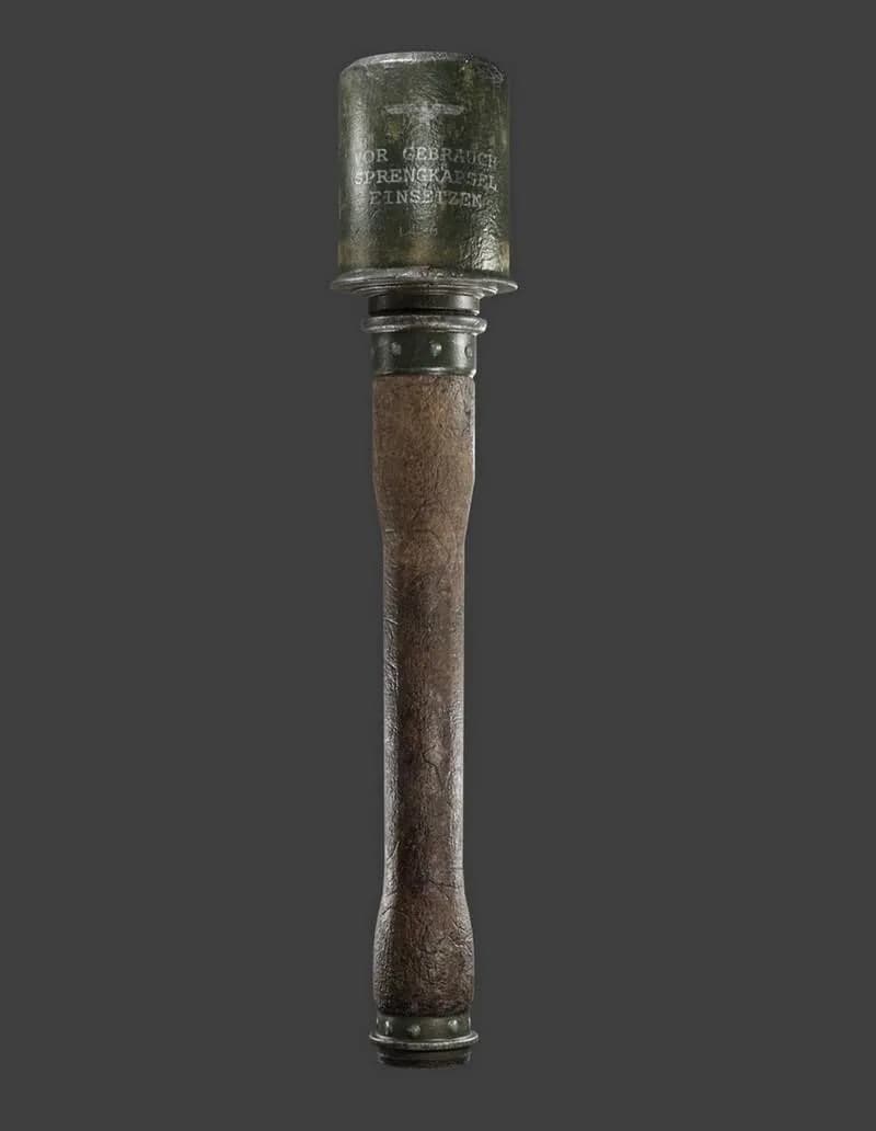 STL - Granada de mango alemana M24 WWII