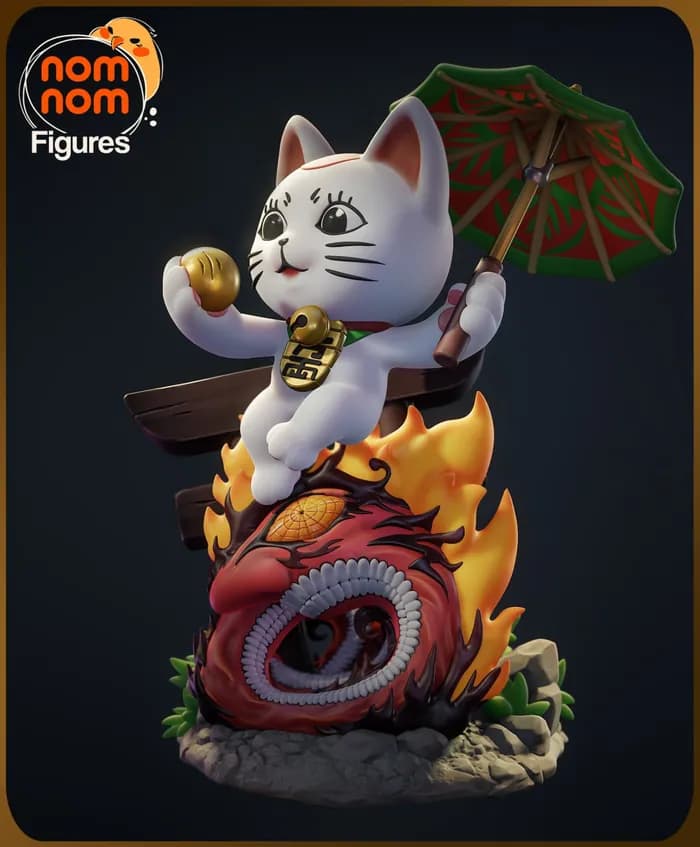 STL - grannycat render 2