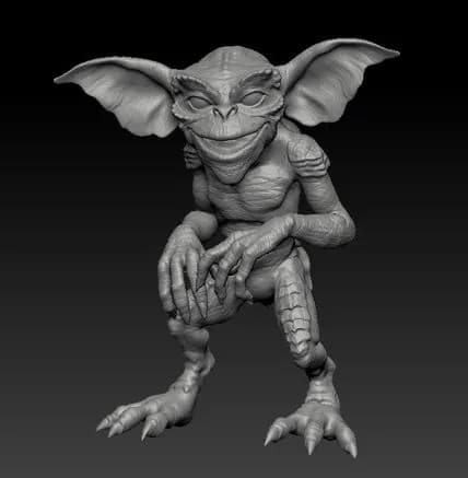 STL - Gremlin comiendo dulces