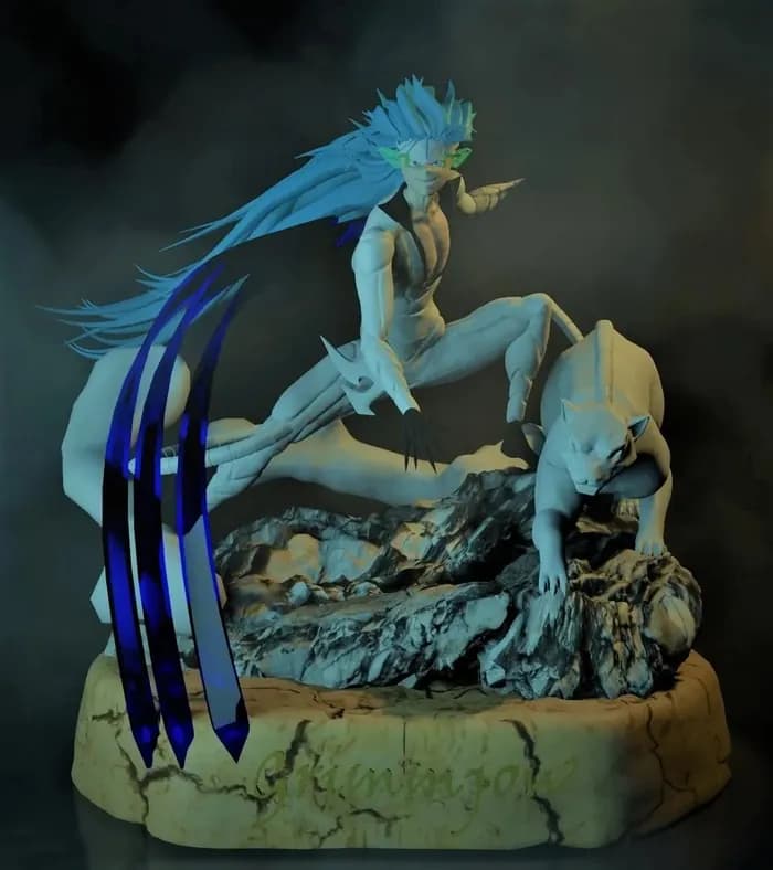 STL - grimmjow jaegerjaquez 01