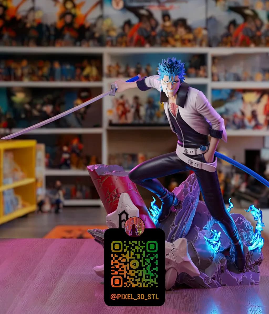 STL - Grimmjow Jaegerjaquez Bleach
