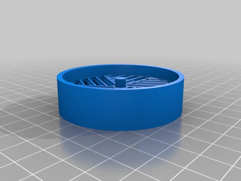 STL - Grinder Griego Medusa render 2