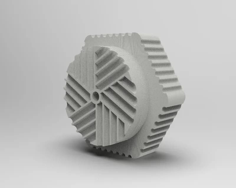 STL - Grinder Griego Medusa render 5