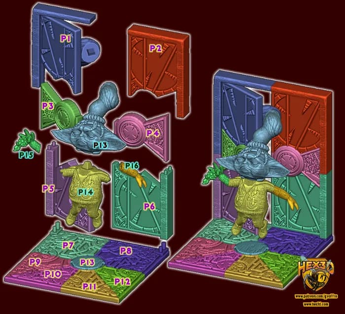 STL - Grogu Cenobita render 2