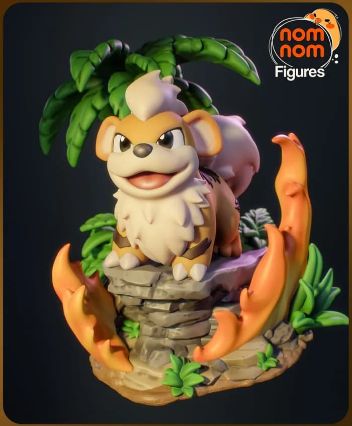 STL - growlithe