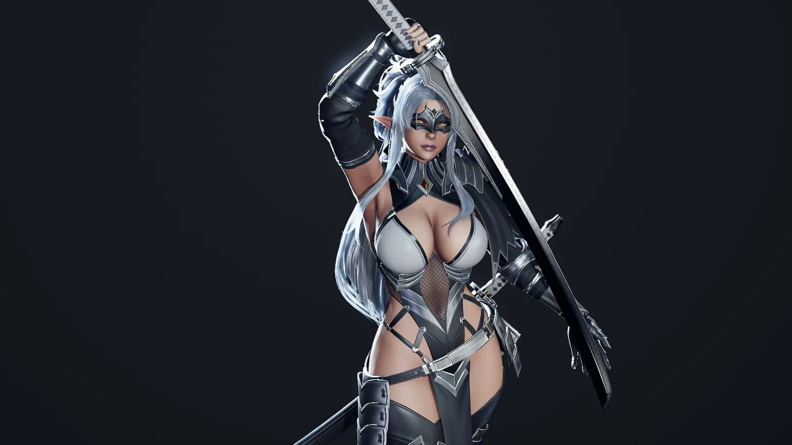 STL - Guerrera Elfa Samurai