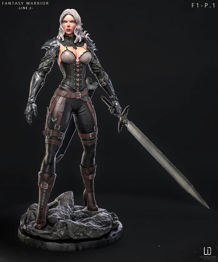 STL - Guerrera Fantasía Línea 2